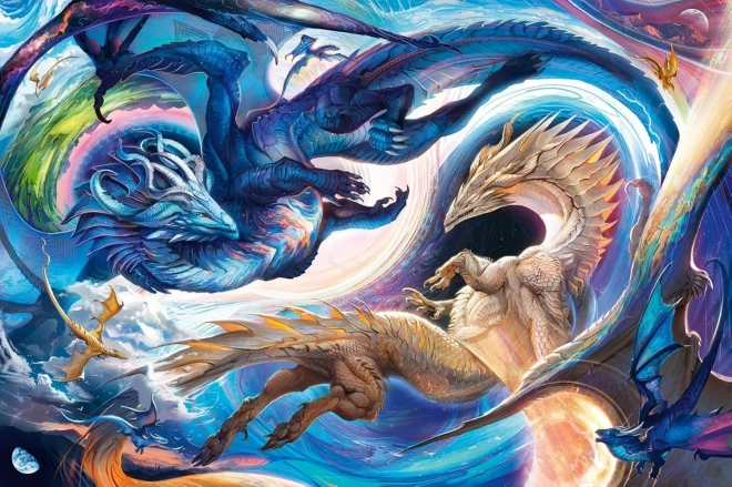 Puzzle Draci den a noc