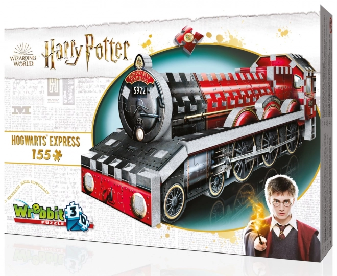 WREBBIT 3D puzzle Harry Potter: Bradavický expres 155 dílků