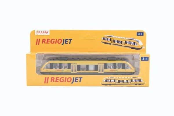 Kovový regionální vlak RegioJet 17 cm