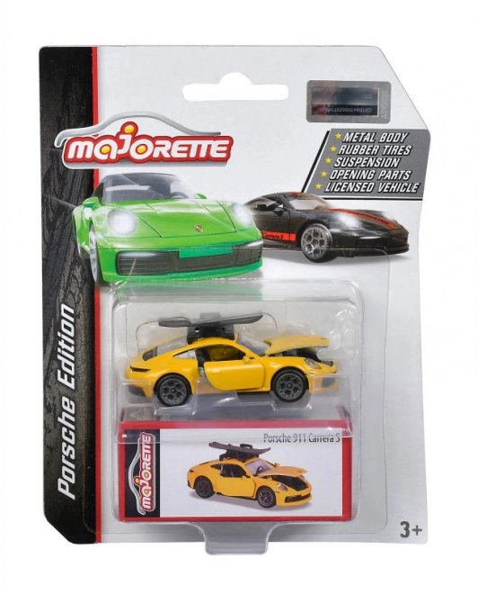 Autíčko Porsche Deluxe, 6 druhů, 7,5 cm