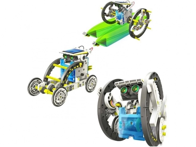 Solární robotická stavebnice 14v1