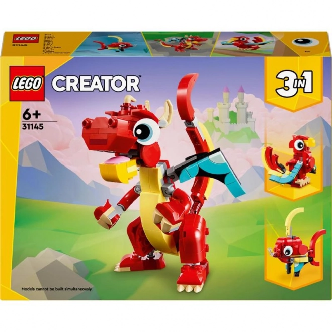 LEGO® Creator 3 v 1 31145 Červený drak