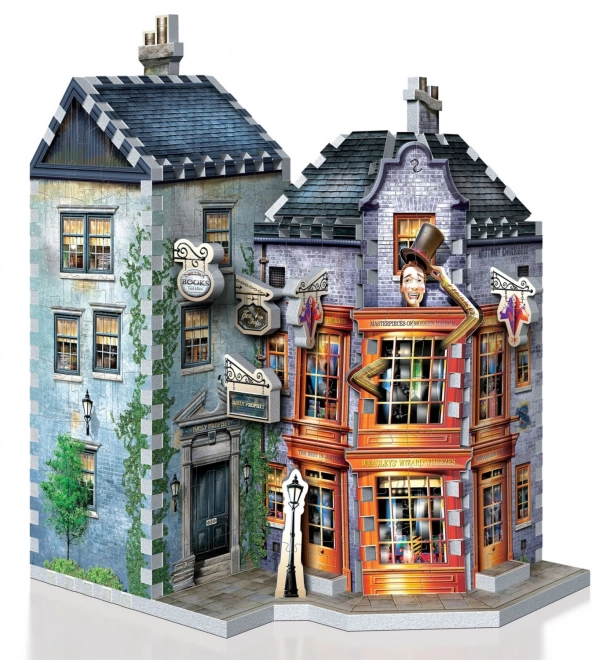 WREBBIT 3D puzzle Harry Potter: Kratochvílné a kouzelnické kejkle a Denní věštec 285 dílků