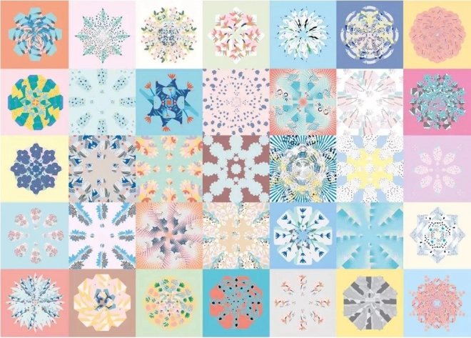 CLOUDBERRIES Puzzle Patchwork 1000 dílků