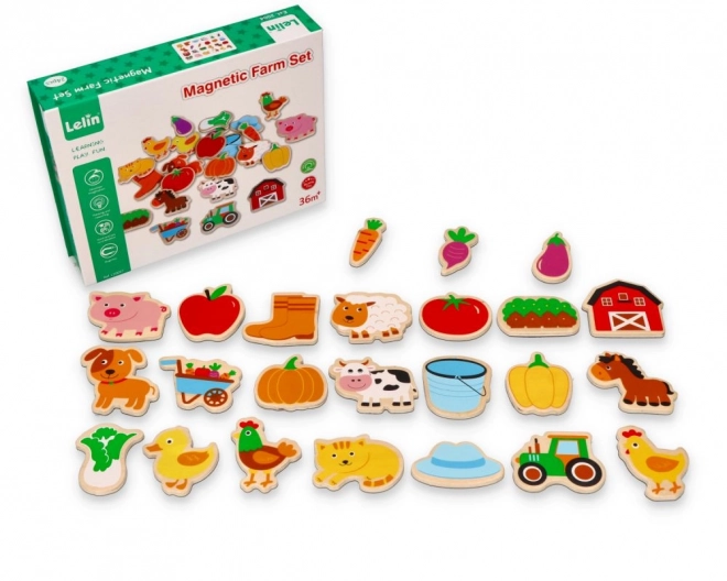 Magnety Farma - Sada 24 ks