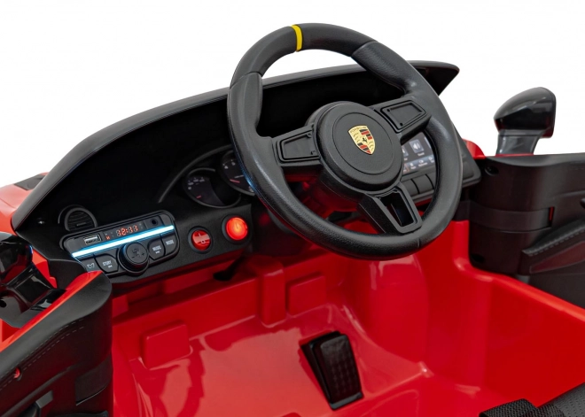 Dětské auto Porsche 718 – Červené