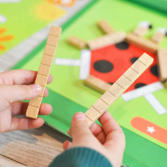 Magnetická logická skládanka Tooky Toy
