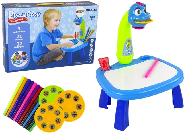 Projektor na kreslení s motivem dinosaura pro děti