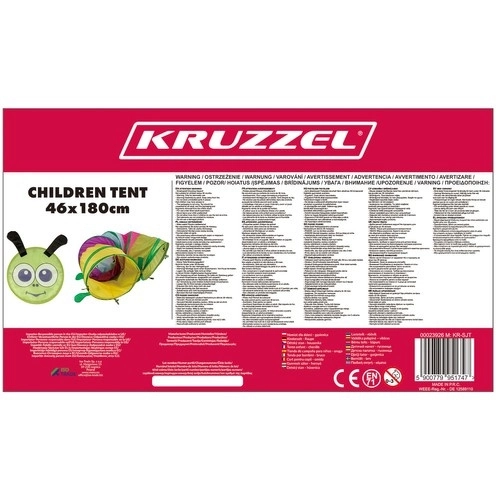 Dětský stan - housenka Kruzzel 23926