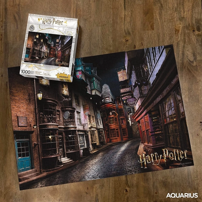 AQUARIUS Puzzle Harry Potter: Příčná ulice 1000 dílků