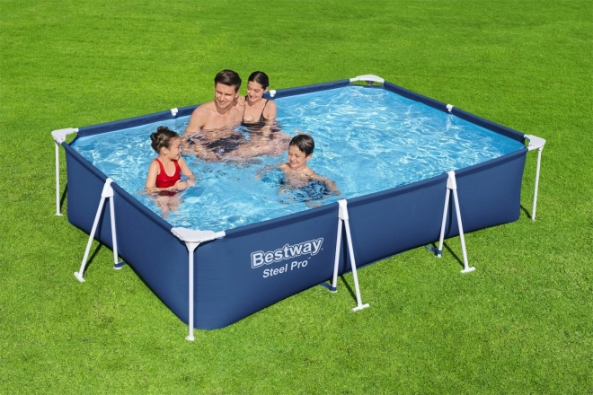 Bestway 56404 Zahradní regálový bazén 300 cm x 201 cm x 66 cm