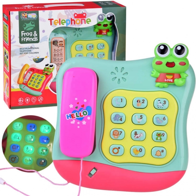 Barevný hudební telefon pro děti