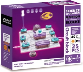 Stavebnice elektronických obvodů Electron Block – edukativní sada 25 modulů