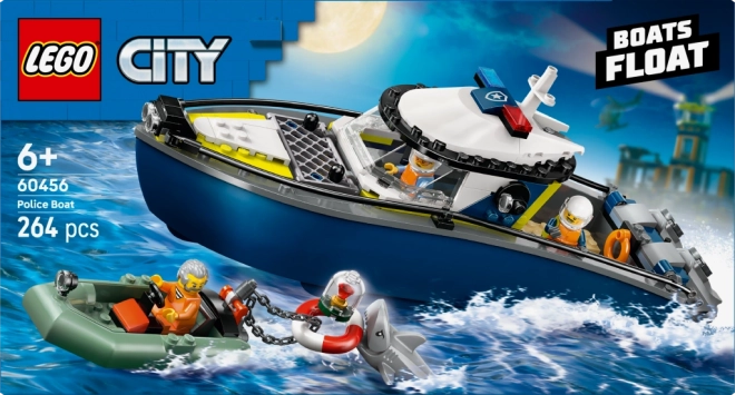 LEGO City Honička v policejní lodi