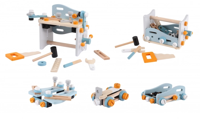 Dřevěná stavebnice pro děti ECOTOYS