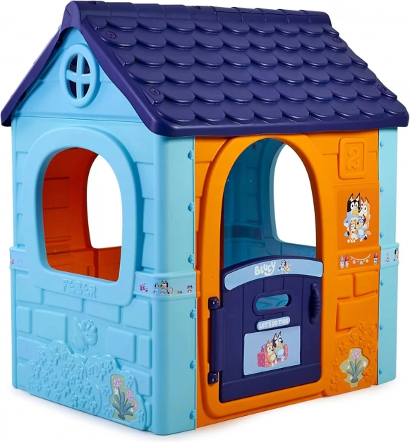 Dětský zahradní domek Bluey se schránkou na dopisy