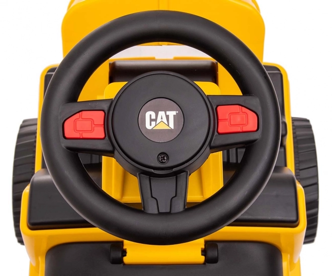 Dětský bagr CAT s interaktivním volantem a zvuky