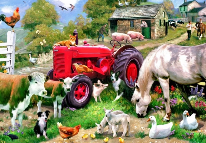 Puzzle Na Farmě 1000 Dílů