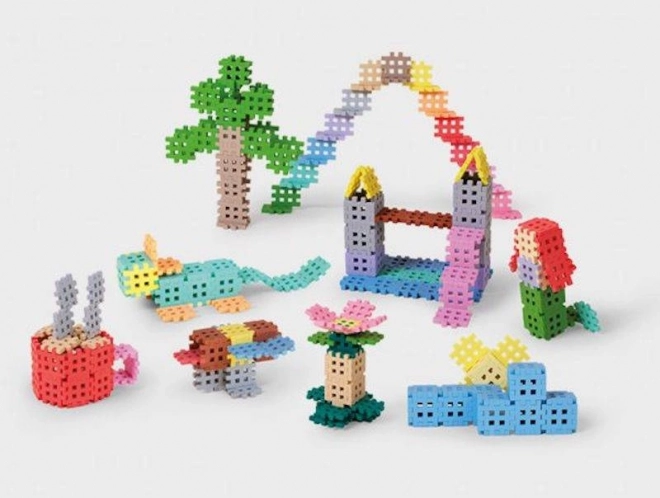 Stavebnice Marioinex Mini Waffle Pastel 300 kusů