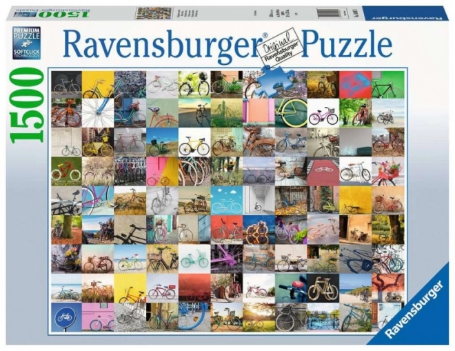 Ravensburger puzzle 99 jízdních kol 1500 dílků