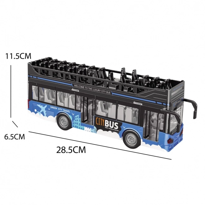 Realistický autobus se světelnými a zvukovými efekty