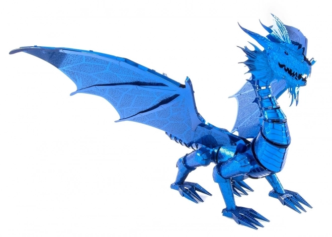 METAL EARTH 3D puzzle Modrý drak (ICONX)