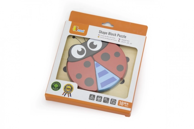 Puzzle pro nejmenší - beruška
