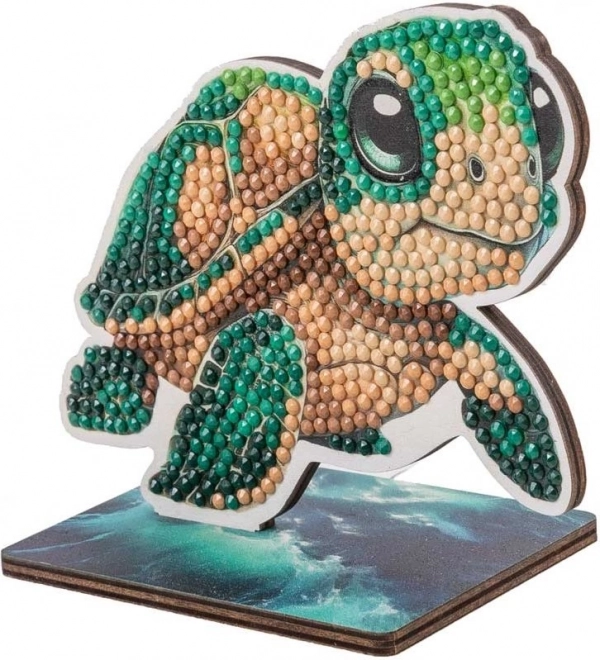 Diamantové malování Oceán: Želva