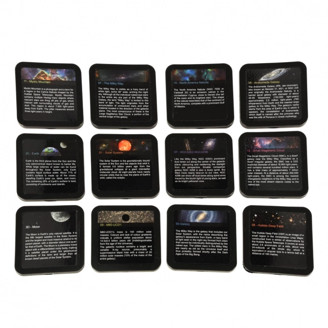 Hvězdný projektor USB LED planetárium 12 disků