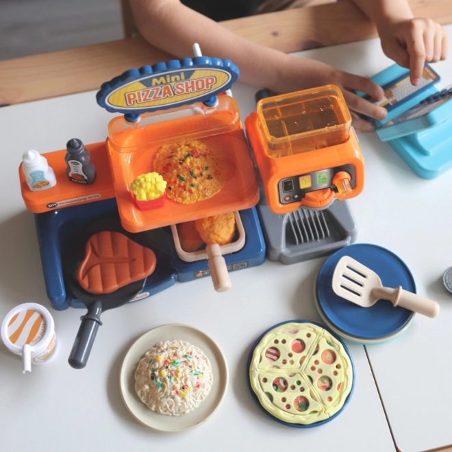 Dětská hrací sada Mini Pizza Shop