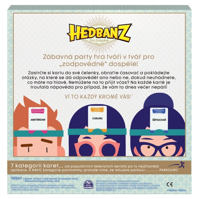 Párty hra Hedbanz pro dospělé