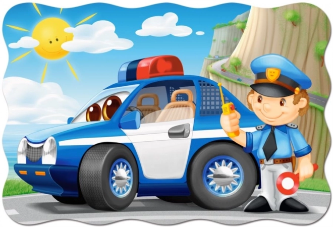 Maxi policejní hlídka puzzle