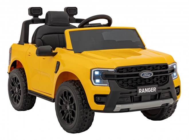 Dětské elektrické auto Ford Ranger Lift Žluté