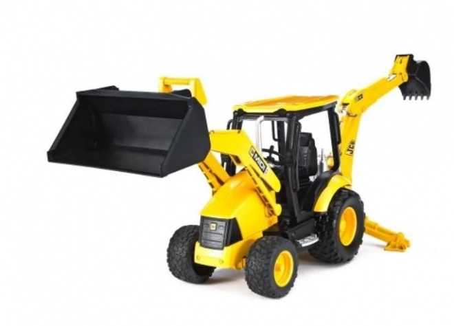 Bruder traktor JCB MIDI čelní nakladač s bagrem