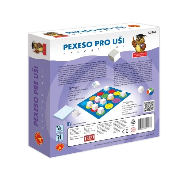 Pexi Pexeso pro uši - Zvuková hra pro děti