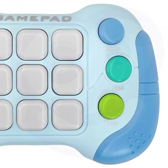 Elektronická hra WOOPIE Pop-It Fidget Toy Gamepad modrý