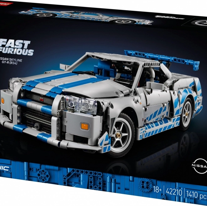 Klocki Technic Nissan Skyline GT-R z filmu Rychle a zběsile