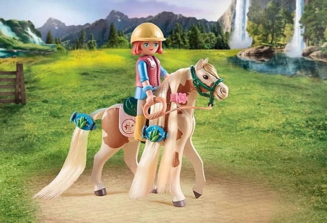 Sada figurek Koně 71639 Ellie s koněm