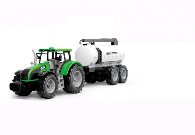 Traktor na setrvačník s přívěsem