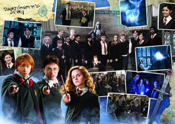 Puzzle Harry Potter Brumbálova armáda 934 dílků
