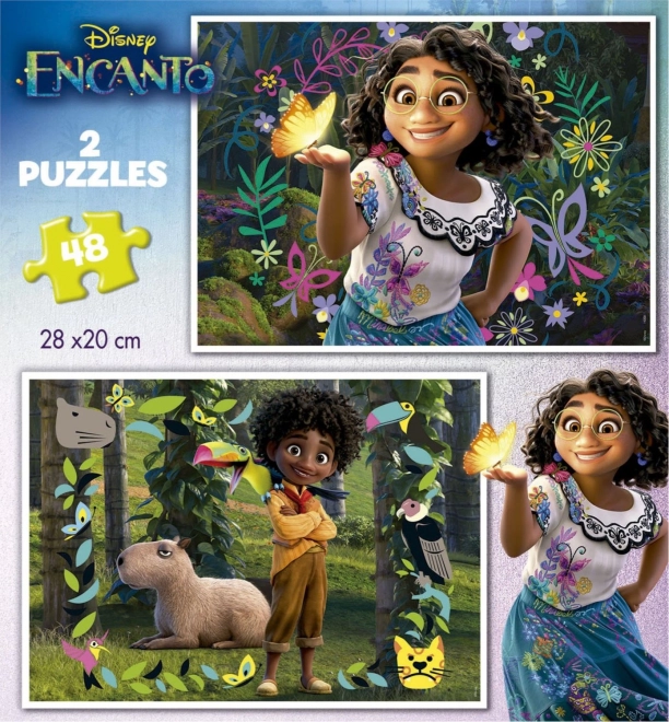 Puzzle Encanto 2x48 dílků