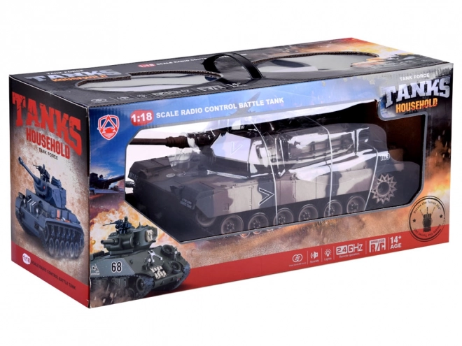 Zdalně ovládaný tank US M1A2 1:18
