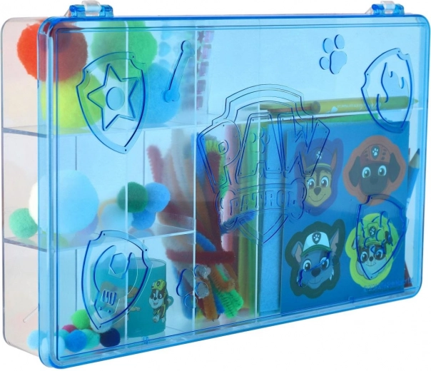 Pevný plastový kufřík s přehlednými přihrádkami