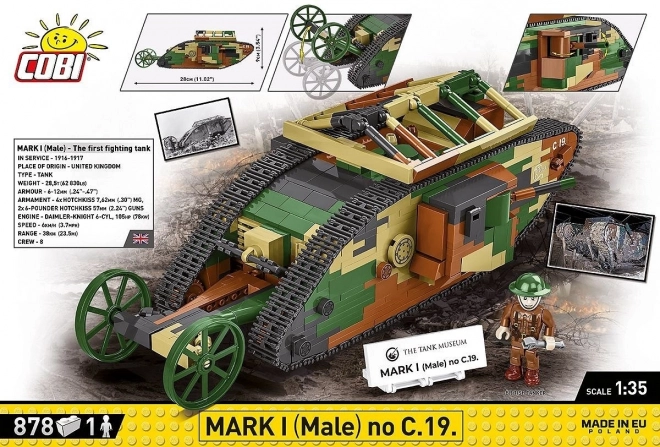 Stavebnice tanku Mark I