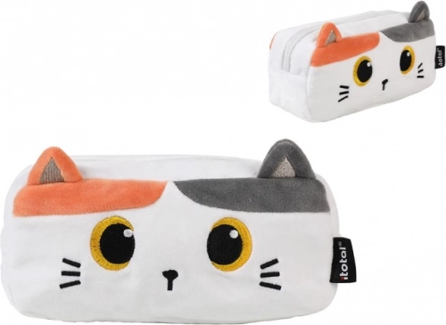 Plyšový penál oranžová kočka Cat Lovers