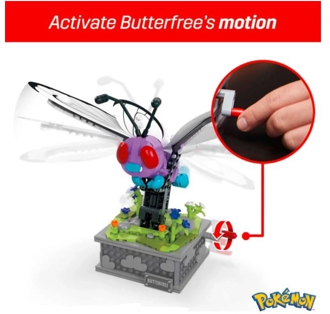 Mega Construx Pokémon Motýl Butterfree