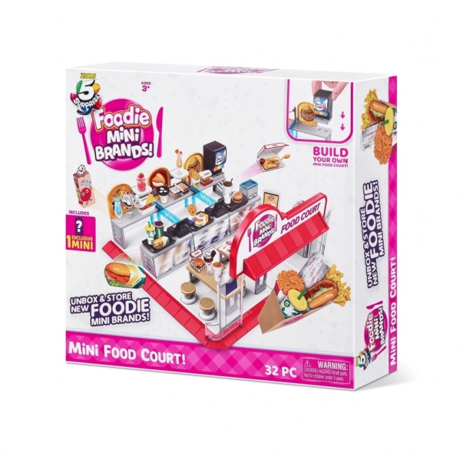 Miniaturní potravinový dvůr Foodie Mini Brands