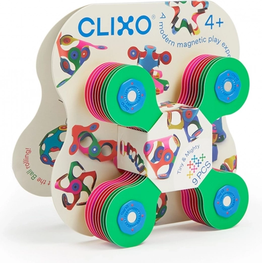 Magnetické bloky Tiny & Mighty Clixo, vícebarevné