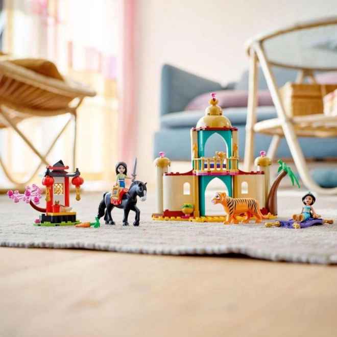 LEGO Disney 43208 Dobrodružství Jasmíny a Mulan