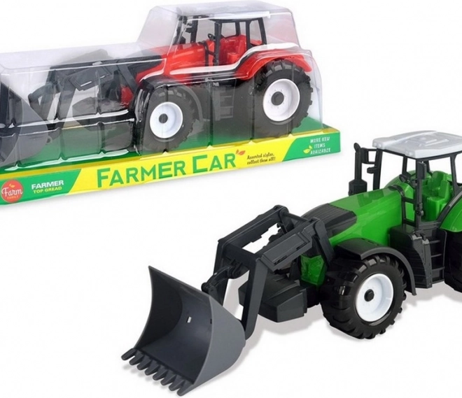 Traktor s předním nakladačem pro děti